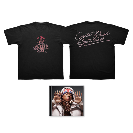 CD « CAN’T RUSH GREATNESS » + T-shirt